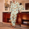Custom Funny Face Striped Pajamas, Personalized Matching Family Sleepwear LM32 669821