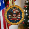 USA 250th Anniversary Eagle USA Flag Ceramic Ornaments Patriotic Gifts For Christmas CH07 899216