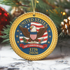 USA 250th Anniversary Eagle USA Flag Ceramic Ornaments Patriotic Gifts For Christmas CH07 899216