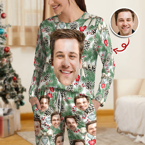 Custom Face Photo With Christmas Accesories Sleepwear CH07 899156