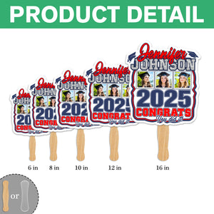Custom Photo Graduation Favors Senior Night Fans HO82 893570