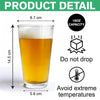 Custom Photo From The Reasons You Drink Print Beer Glass Gift For Dad, Christmas HO82 894338