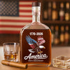 Celebrate 250 Years of America USA Anniversary 1776-2026 Whiskey Bottle HO82 894520