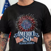 America 250 Firework Front Shirt TH10 894637