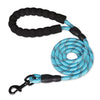 GeckoCustom 150/200/300cm Strong Dog Leash Pet Leashes Reflective Leash For Big Small Medium Large Dog Leash Drag Pull Tow Golden Retriever Blue / 0.8cm 150cm