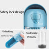 GeckoCustom 1PC Portable Pet Dog Water Bottle Feeder for Small Large Dogs Pet Product Travel Puppy Drinking Bowl Outdoor Pet Water Dispenser