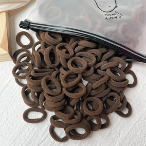 GeckoCustom 20/50pcs Kids Elastic Hair Bands Girls Sweets Scrunchie Rubber Band for Children Hair Ties Clips Headband Baby Hair Accessories 23 / 20 Pieces