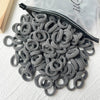GeckoCustom 20/50pcs Kids Elastic Hair Bands Girls Sweets Scrunchie Rubber Band for Children Hair Ties Clips Headband Baby Hair Accessories 22 / 20 Pieces
