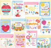 GeckoCustom 30 Teacher Appreciation Cards Bulk with Envelopes - Teacher Thank You Cards 300GSM Blank Greeting Cards for Teachers, Employees, Nurse, Volunteers and Doctor 36 Teacher Thank You Card
