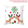 GeckoCustom 45cm Christmas Cushion Cover Navidad Merry Christmas Decorations For Home 2023 Xmas Noel Cristmas Ornaments New Year Gifts 2024 31-117
