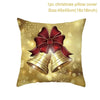GeckoCustom 45cm Christmas Cushion Cover Navidad Merry Christmas Decorations For Home 2023 Xmas Noel Cristmas Ornaments New Year Gifts 2024 23