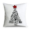 GeckoCustom 45cm Christmas Cushion Cover Navidad Merry Christmas Decorations For Home 2023 Xmas Noel Cristmas Ornaments New Year Gifts 2024 19