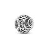 GeckoCustom 925 Sterling Silver Openwork Paw Print Infinity Charm Bead Fit Original Pandora Bracelet Necklace Jewelry Gift For Women SS29