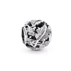 GeckoCustom 925 Sterling Silver Openwork Paw Print Infinity Charm Bead Fit Original Pandora Bracelet Necklace Jewelry Gift For Women SS1237