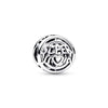 GeckoCustom 925 Sterling Silver Openwork Paw Print Infinity Charm Bead Fit Original Pandora Bracelet Necklace Jewelry Gift For Women SS1372
