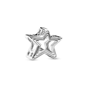 GeckoCustom 925 Sterling Silver Openwork Paw Print Infinity Charm Bead Fit Original Pandora Bracelet Necklace Jewelry Gift For Women SS1417