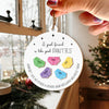 GeckoCustom A Good Friend Is Like Good Panties Christmas Layer Wood Ornament Personalized Gift TH10 892045 4"x4"