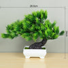 GeckoCustom Artificial Plants Bonsai Small Tree Pot Fake Plant Flowers Potted Ornaments For Home Room Table Decoration Hotel Garden Decor T10