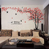 GeckoCustom Big size Lovers Tree Acrylic Wall Stickers for Living room Wall 3D art Decoration Accessories Home decor 6 / S 100CM 183CM