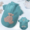 GeckoCustom Cartoon Bear Dog Hoodies Cute Cotton Pet Dogs Clothes For Puppy Small Medium Dogs Sweatshirt Jacket French Bulldog Chihuahua 10 / XS
