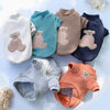 GeckoCustom Cartoon Bear Dog Hoodies Cute Cotton Pet Dogs Clothes For Puppy Small Medium Dogs Sweatshirt Jacket French Bulldog Chihuahua