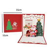 GeckoCustom Christmas Card Pop Up 3D Greeting Card New Year Christmas gift 22