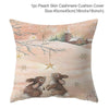 GeckoCustom Christmas Cushion Cover 45*45 Pillowcase Sofa Cushion Pillow Cases Cotton Pillow Covers Home Decoration 2023 Xmas Decor for Home 29