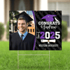 GeckoCustom Congrats Class of 2025 Custom Image Yard Sign - Graduation Day, Senior Gift 889869