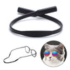 GeckoCustom Cool Funny The Kitten Sunglasses Silicone rope