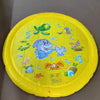 GeckoCustom Cooling Mat Inflatable Water Spray Pad Mat Tub Summer Cool Dog Bathtub Yellow / 100x100cm