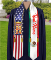 GeckoCustom Country Flag Class of 2024 Graduation Stoles TA29 888875 6x72 inch