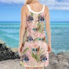 GeckoCustom Custom Cat Photo Leopard Summer Hawaii Cami Dress N304 889559