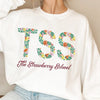 GeckoCustom Custom College Floral Embroidered Sweatshirt TH10 891679