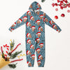 GeckoCustom Custom Human Face Photo With Leopard Pattern Onesie Pajamas HO82 893350 XS