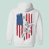 GeckoCustom Custom Name Hand In Hand Family Bright Back Shirt K228 Pullover Hoodie / Sport Grey Colour / S