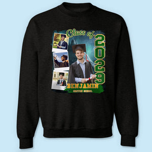 GeckoCustom Custom Photo Build Your Own 2025 Graduation Dark Shirt N304 890100