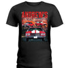 GeckoCustom Custom Photo Classic Car Portrait Retro Style Shirt N304 889699 Women Tee / Black Color / S