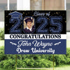 GeckoCustom Custom Photo Congratulations Class Of 2025 Graduation Yard Sign HO82 893460