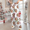 GeckoCustom Custom Photo Coquette Bows Christmas Pajamas Funny Gift For Bestie LM32 895006 For Kid / Combo Shirt And Pants (Favorite) / 3XS