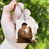 GeckoCustom Custom Photo Couple For Valentine's Day Acrylic Keychain TH10 892251 60mmW x 40mmH
