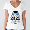 GeckoCustom Custom Photo Family Of A Class Of 2025 Graduation Shirt TH10 892431 Women V-neck / V White / S