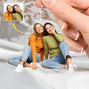GeckoCustom Custom Photo For Friend And Bestie Acrylic Keychain TH10 892329 60mmW x 40mmH