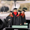 GeckoCustom Custom Photo Graduation Gift For Family Member Car Hanging HA75 891868 3"H x 1.5"W