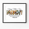 GeckoCustom Custom Photo Happy Mother's Day Mom To Us You Are The World Family Picture Frame TA29 890348