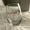 GeckoCustom Custom Photo Happy Mother's Day To Mom Stemless Wine Glass TH10 892257 14.5 oz