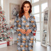 GeckoCustom Custom Photo I Love My Dog, I Love My Cat Pajamas HA75 895092