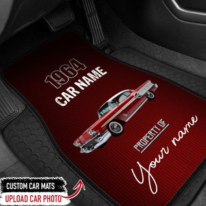 GeckoCustom Custom Photo Property Of You Car Mats NA29 889803