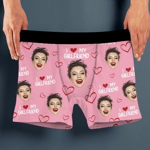 GeckoCustom Custom Photo Property of You I Love My Wife Boxer Anniversary Gift CH07 893083