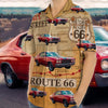 GeckoCustom Custom Photo Route 66 For Car Lover Hawaiian Shirt N304 889179