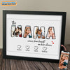 GeckoCustom Custom Photo Wear Her Heart On Her Sleeve Picture Frame N304 889189 8"x10"